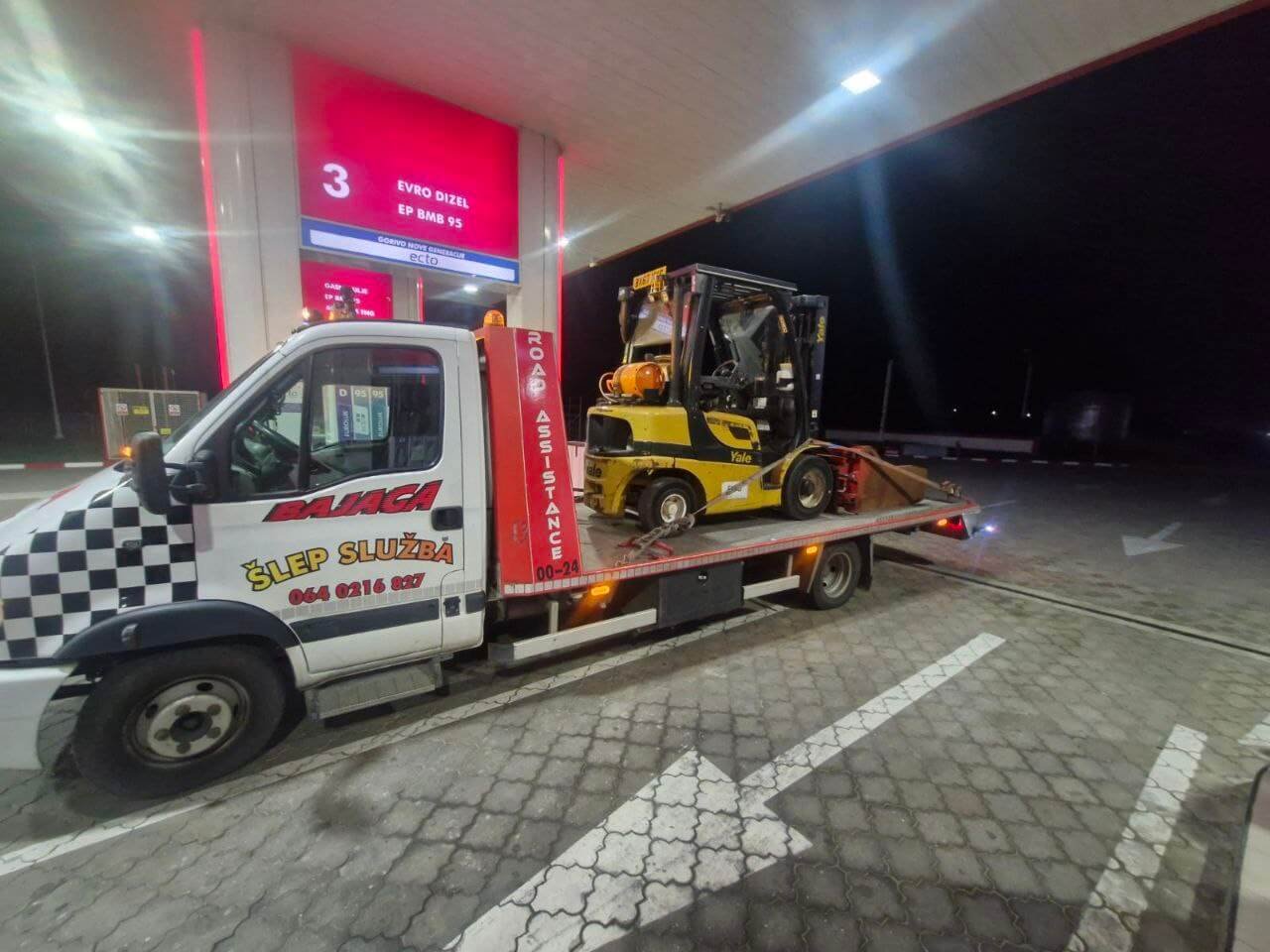 Šlep služba Ruma - intervencija 2